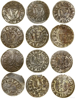 Ducal Prussia (1525-1657), set of 6 shekels, 1648-1662, Königsberg