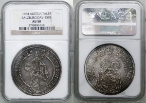 Austria, thaler, 1664, Salzburg