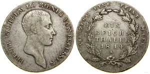 Germany, thaler, 1814 A, Berlin