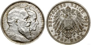 Germany, 5 marks, 1906, Karlsruhe