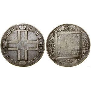 Rosja, rubel, 1801 СМ АИ, Petersburg