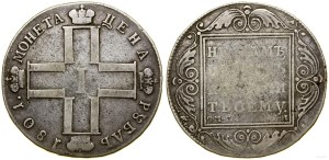 Russia, ruble, 1801 СМ АИ, St. Petersburg