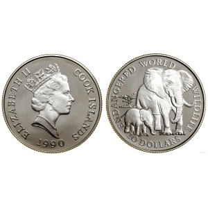 Wyspy Cooka, 10 dolarów, 1990, Tadworth