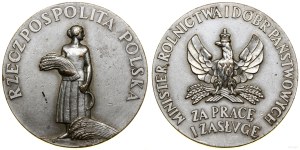 Poland, medal awarded for work and merit by the Ministry of Agriculture, 1926