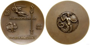 Poland, 50 years of the philatelic movement in Warsaw, 1965