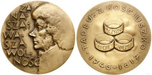 Poland, 150th anniversary of Tadeusz Kosciuszko's death, 1967, Warsaw