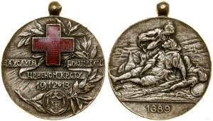 Montenegro, Silver Medal of the Red Cross, 1913