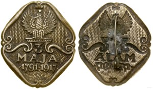 Poland, NKN Badge, 1917, Krakow