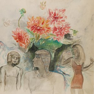 Maja BEREZOWSKA (1898-1978), Egipskie impresje, ok. 1970