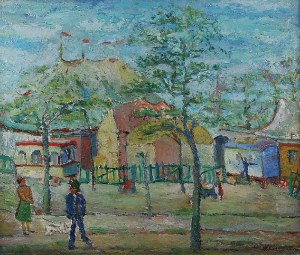 Anna WEINGRUN-LIEBLICH (1904-?), Pejzaż