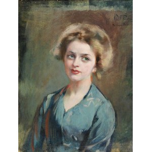Wacław Franciszek PAWLISZAK (1866-1905), Portret kobiety