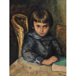 Irena WEISS-ANERI (1888-1981), Portret chłopca, 1920