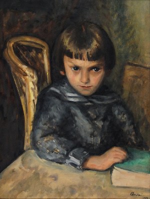 Irena WEISS-ANERI (1888-1981), Portret chłopca, 1920
