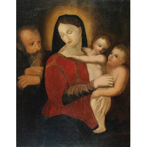Malarz nieokreślony (XIX w.), Św. Rodzina ze św. Janem Chrzcicielem