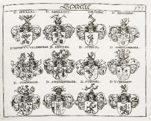 Johann Ambrosius SIEBMACHER (1661-1611), Herbarz szlachecki - Des Neuen Deutschen Wappenbuchs, t. III i IV