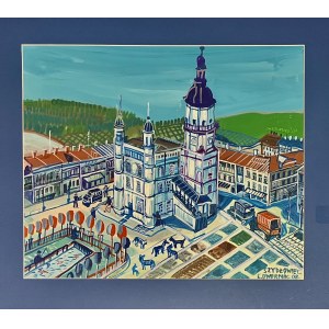 Edward Dwurnik ( 1943 - 2018 ), Szydłowiec, 2008
