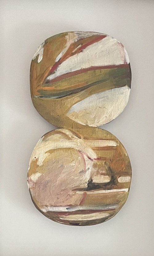 Jan Berdyszak ( 1934 - 2014 ),  z cyklu - Koła podwójne, 1962