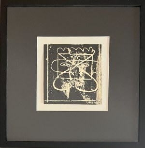 Jonah Stern ( 1904 - 1988 ), Composition, 1960.