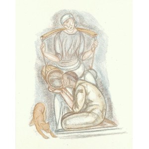 Leopold Gottlieb ( 1879 - 1965 ), Miłosierdzie, Wiedeń, 1920