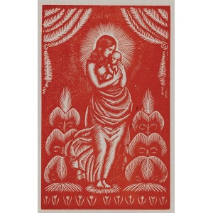 Władysław Skoczylas ( 1883 - 1934 ), Madonna