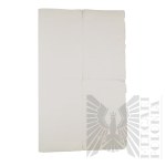 Imperium Rosyjskie - Kopia Umowy z dnia 2 maja 1910 r. o Zaopatrzeniu XV Ułańskiego Pułku Tatarów w Paszę dla Koni, Zawartej Między Pułkiem a Obywatelem Miasta Płock p. Awramem Winogronem. Rypin.