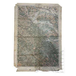 Cesarstwo Niemieckie - Mapa Śniatynia.