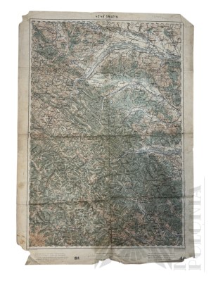 German Empire - Sniatyn Map.