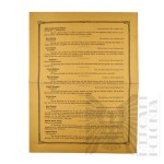 Niemcy - Ulotka Reklamowa Densin Skoncentrowany Dodatek Do Zapraw, Fabryka Wyrobów Chemicznych i Technicznych Densin (Densin Konzentrierter Mortelzusatz, Densin Fabrik Chem. Techn. Produkte), Frankurt Nad Menem (Frankfurt Am Main)
