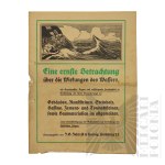 Niemcy - Broszura Reklamowa Środka Amalgol Firmy Jahriss & Hoenig, Refleksja Nad Wpływem Wody na Materiały Budowlane (Eine Ernste Betrachtung Uber Die Wirkungen des Waffers), Hamburg