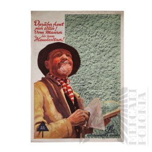 Germany- Advertising Flyer for Guenther Granite Plaster (