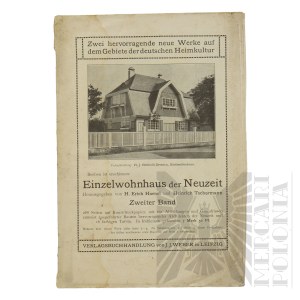Germany - Advertising Brochure of the J. J. Weber Bookstore Publishing House, Single Residential Building of the Modern Era (