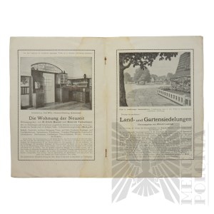 Germany - Advertising Brochure of the J. J. Weber Bookstore Publishing House, Single Residential Building of the Modern Era (