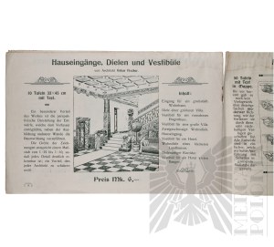 Germany- Advertising brochure Building Projects Publisher Charles Coleman (
