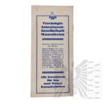 Niemcy - Broszura Suplement Do Oficjalnej Książki Adresowej Lipsk Jesień 1929 (Ergaenzungs-Band Amtliches Leipziger Messadressbuch Herbst 1929) Lipsk (Leipzig) 1929