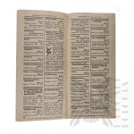 Niemcy - Broszura Suplement Do Oficjalnej Książki Adresowej Lipsk Jesień 1929 (Ergaenzungs-Band Amtliches Leipziger Messadressbuch Herbst 1929) Lipsk (Leipzig) 1929