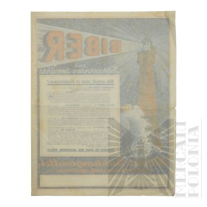 Advertising Poster for Biber Sealing Mortar (