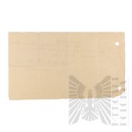 III Rzesza 1939r - Zaświadczenie o Posiadaniu Roweru przez Włodzimierza Downara. Piotrków Kujawski.