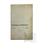 Third Reich - Map of the Wartheland Scale 1:300000