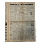 Third Reich-New Warsaw Courier of July 6, 1943, reporting on the death of Gen. Sikorski. Polish-language "Gadzinowa" Press.