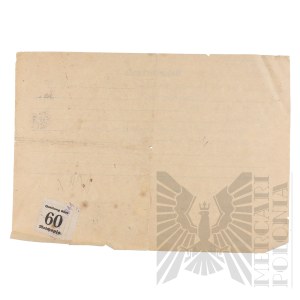 Third Reich - Birth certificate of Marianna Król. Niesułków. (Łódź) Zgierski Pow.Zgierski