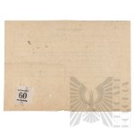 III Rzesza - Akt Urodzenia Ignacego Fortuny. Niesułków.(Łódź) Zgierski