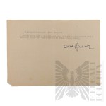 PRL - Pisma Marii Janasek do Państwowego Zakładu Emerytalnego w Sprawie Renty (gen. bryg. Jerzy Ferek-Błeszyński)