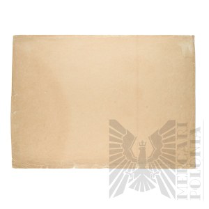 People's Republic of Poland - Diploma of Honor from the All-Poland National Front Committee to Vladimir Downar.