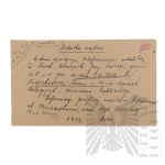 PRL - Pisma Marii Janasek do Państwowego Zakładu Emerytalnego w Sprawie Renty (gen. bryg. Jerzy Ferek-Błeszyński).