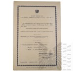 PRL - Promotion to the rank of Captain Waldemar Surwillo.