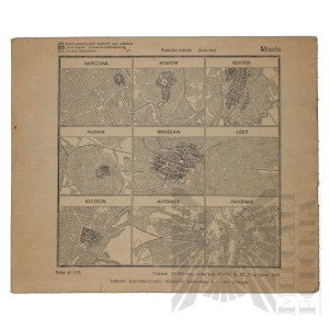 PRL - Atlas Polski Współczesnej Wydanie nr 5, E. Romer and J. Wąsowicz, Książnica - Atlas. Wrocław.