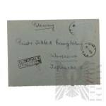 PRL - Pisma Marii Janasek do Państwowego Zakładu Emerytalnego w Sprawie Renty oraz Decyzja Odmowna (gen. bryg. Jerzy Ferek-Błeszyński).