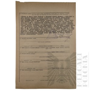 People's Republic of Poland - Verification Application for the Award of the 