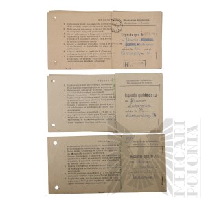 PRL - Set of Fee Books by Włodzimierz Downar. Youth Housing Cooperative in Toruń.