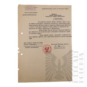 People's Republic of Poland - Service Documents of Vladimir Downar